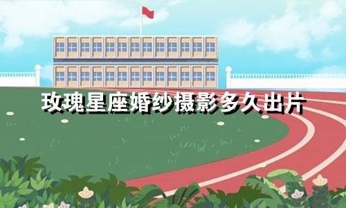 玫瑰星座婚纱摄影多久出片