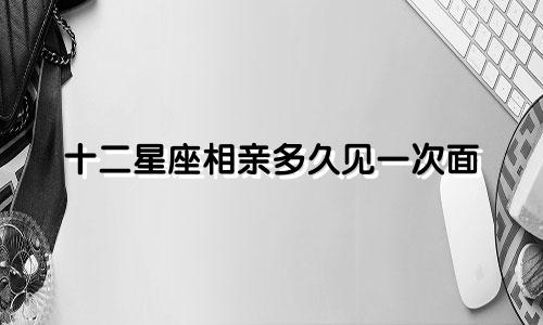 十二星座相亲多久见一次面