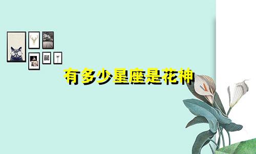 有多少星座是花神
