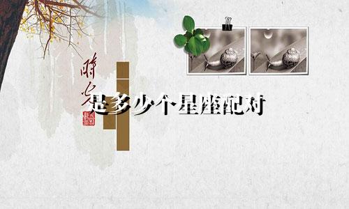 是多少个星座配对