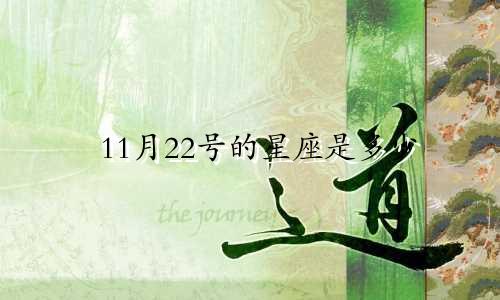 11月22号的星座是多少