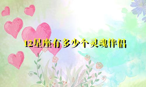 12星座有多少个灵魂伴侣