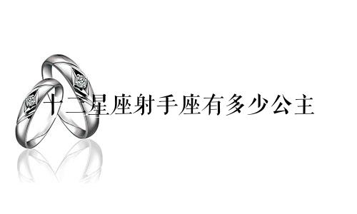 十二星座射手座有多少公主