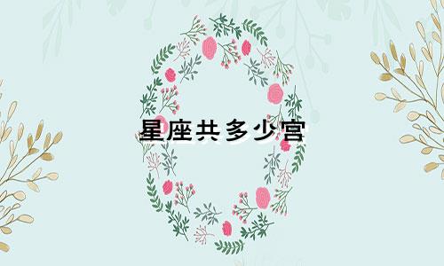 星座共多少宫