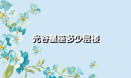 光谷星座多少层楼