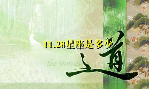 11.28星座是多少