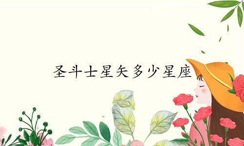 圣斗士星矢多少星座
