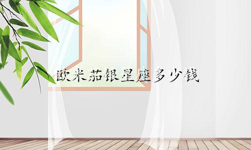 欧米茄银星座多少钱