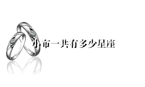 小布一共有多少星座